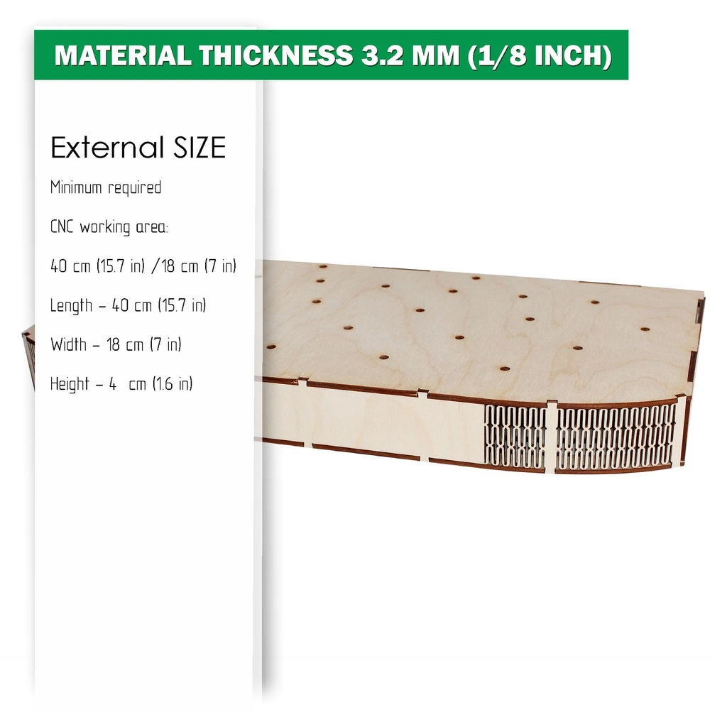 DXF, SVG file for laser Woodland Winter Christmas Decoration, Light-up podium base, Scandinavian houses, trees, children sledding, lanterns