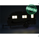 DXF, SVG files Light box Camper Africa, African Big Five, Night lamp, Elephant, Rhino, Buffalo, Lion, Leopard, Material thickness 3.2 mm