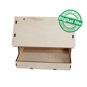 DXF, SVG files for laser Wooden Bird feeder, Glowforge, Vector Project, Two different material thickness 3.2 / 6.4 mm