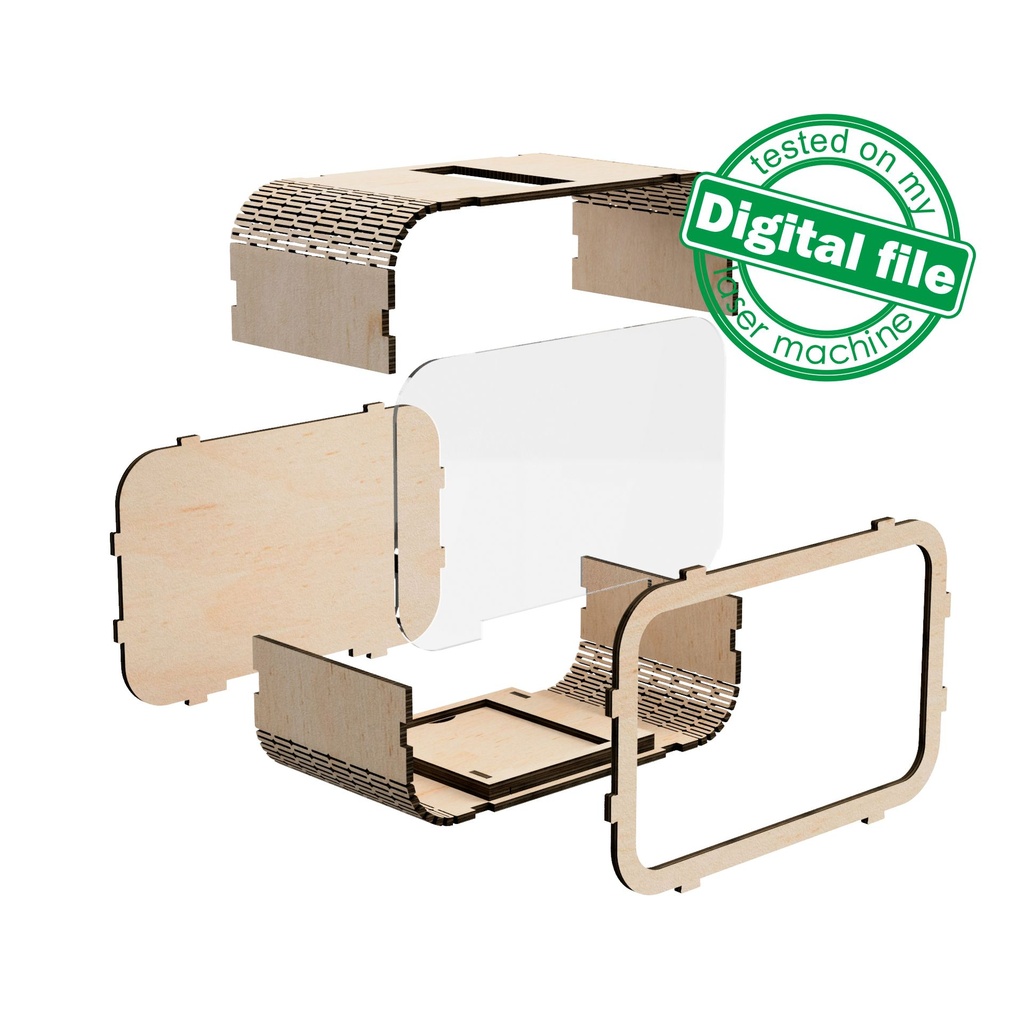 DIY Personalized Baby Piggy Bank, Wood Gift For Kids, Nursery Decor,Wooden Travel fund,Toddler Gifts, 3 different sizes,Material 1/8'' (3mm)