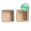 DIY Lightbox, Shadow Box, Two different sizes DXF, SVG files for laser, Template, Glowforge, Material thickness 1/8 inch (3.2 mm)