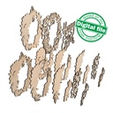 DXF, SVG files for laser Layered Wreath, Religious Easter, Spring Decor, Cross, Lilies, Rosehip Flowers, Door sign,material of any thickness (copy)