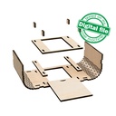 DXF, SVG files for laser Personalized Baby Piggy Bank, Wood Gift For Kids, Nursery Decor, Wooden Piggy Bank with Name, Toddler Gifts (copy)