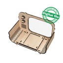 DXF, SVG files for laser Personalized Baby Piggy Bank, Wood Gift For Kids, Nursery Decor, Wooden Piggy Bank with Name, Toddler Gifts (copy)