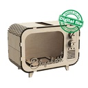 DXF, SVG files for laser Personalized Baby Piggy Bank, Wood Gift For Kids, Nursery Decor, Wooden Piggy Bank with Name, Toddler Gifts (copy)