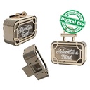 DXF, SVG files for laser cutting Travel Fund Suitcase, Adventure Piggy bank, Money Box, Vacation Fund, Travel Savings, Table Decoration