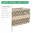 DXF, SVG files for laser Wedding card box, money box, Engagement Card Box, openwork, carved, elegant design, Material 1/8'' (3.2 mm)