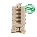 DXF, SVG file for laser Advent calendar, Christmas decoration, Christmas countdown, Glowforge, Plywood or MDF 3 mm